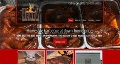 Desktop Screenshot of headybbq.com