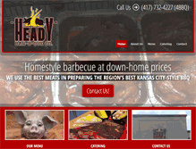 Tablet Screenshot of headybbq.com